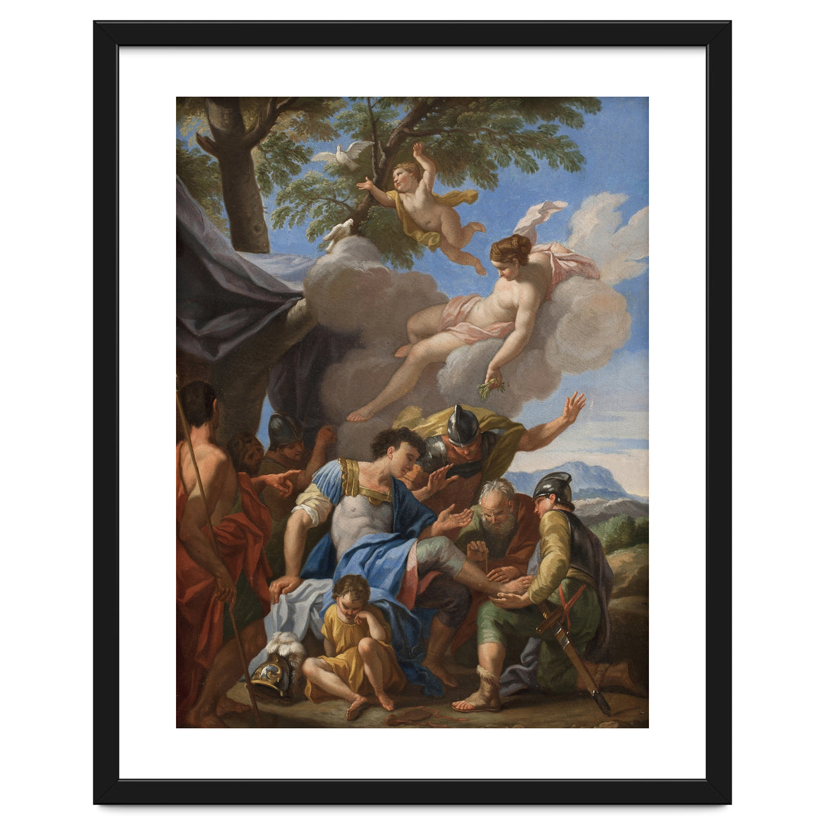 Hendrik Krock – Venus Brings Healing Herbs to the Wounded Aeneas