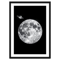 Diamond moon and UFO