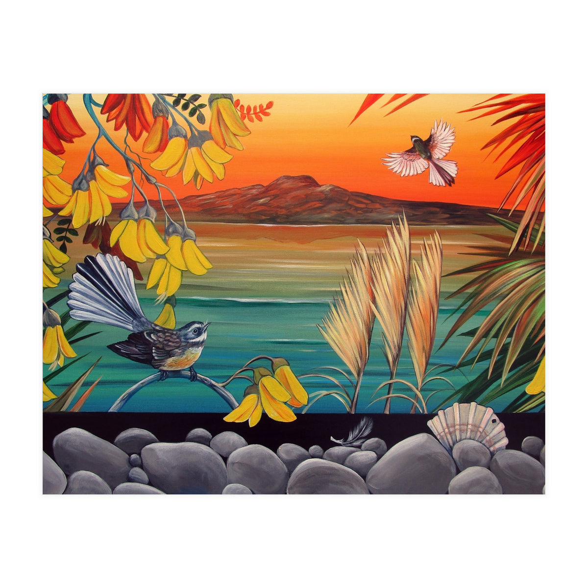 Rangitoto Sunset (Print Only)