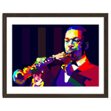 John Coltrane Jazz Musician Pop Art WPAP thumbnail