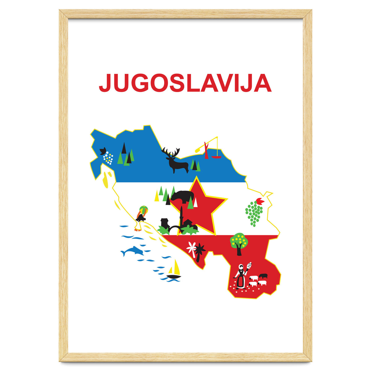 Yugoslavia Map