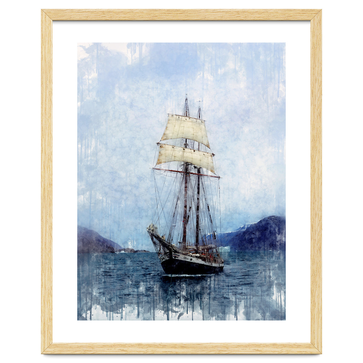 strong determination to start the ship's adventure