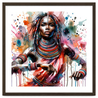 Beaded Majesty Dancer Portrait