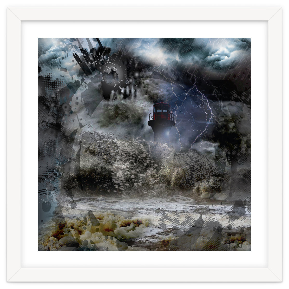 Lighthouse Storm