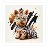 Watercolor Yorkshire Terrier Dog (Print Only) thumbnail