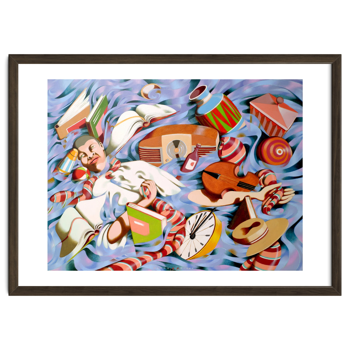 And finally the flood comes