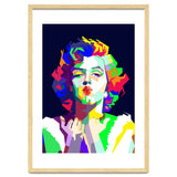 Marilyn Monroe Famous Actress Pop Art thumbnail