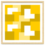 Yellow Abstract Square Tiles Pattern thumbnail