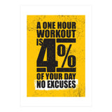 A one hour workout (Print Only) thumbnail