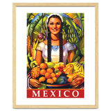 Mexico, Woman With Fruit Basket thumbnail