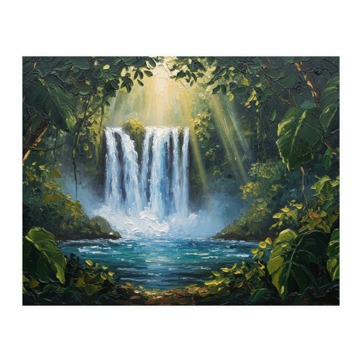 Hidden Jungle Sanctuary (Print Only)