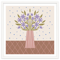 Flower Vase Mocha Mousse