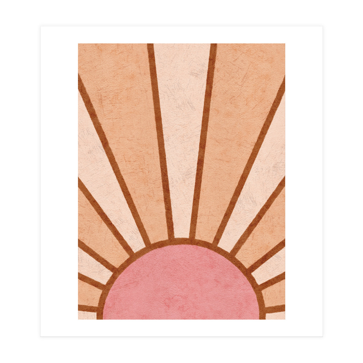 Retro Sunrise (Print Only)