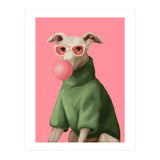 Bubblegum Pup (Print Only) thumbnail