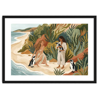 Penguin Friends By The Sea