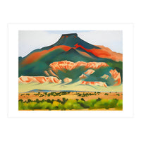 Georgia O’Keeffe – My Front Yard, Summer (1941) | Vibrant Southwestern Landscape in Modernist Style (Print Only)