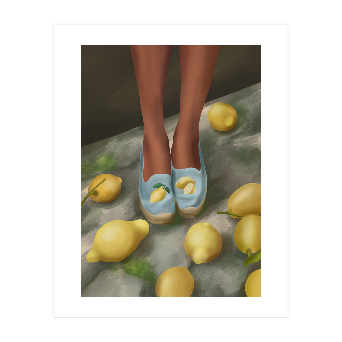 Lemon Steps (Print Only)