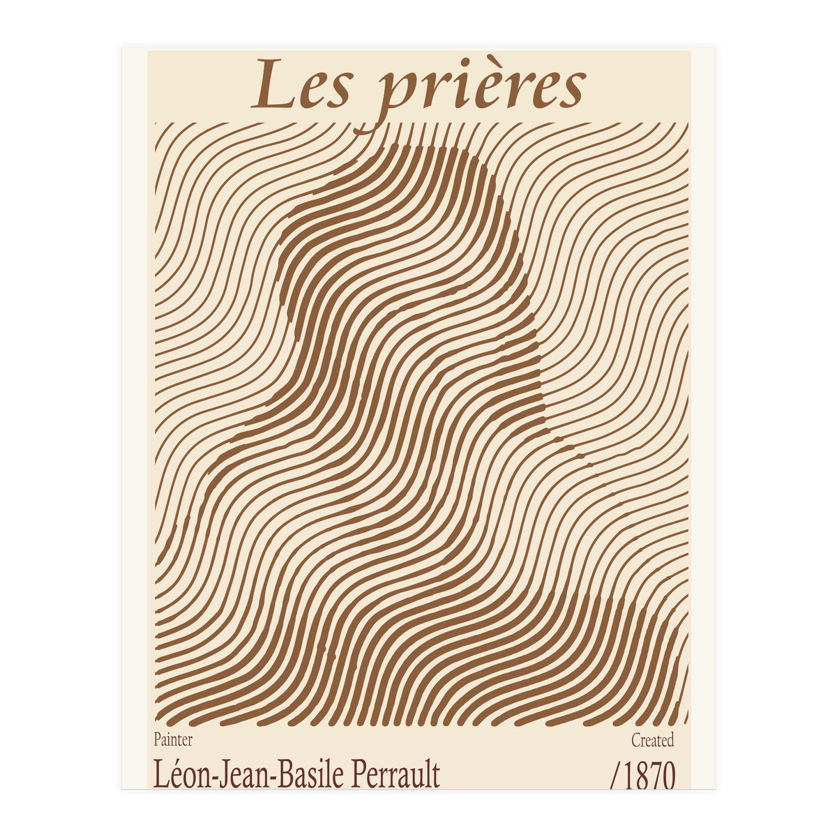 Les Prières – Léon Jean Basile Perrault (1870) (Print Only)