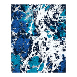 Liquid Patience, Abstract Ocean Sea Water Waves, Eclectic Scandinavian Texture Foam Neutral Nordic (Print Only) thumbnail