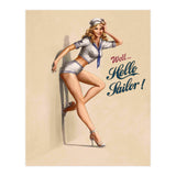 Hallo Sailor Pinup Girl (Print Only) thumbnail