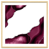 Burgundy & Silver Agate Texture 08 thumbnail