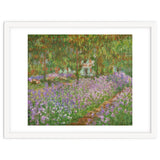 Le jardin a Giverny. Oil on canvas. thumbnail