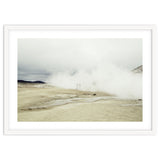 Tourists hidden in the hot spring steam -  Iceland thumbnail