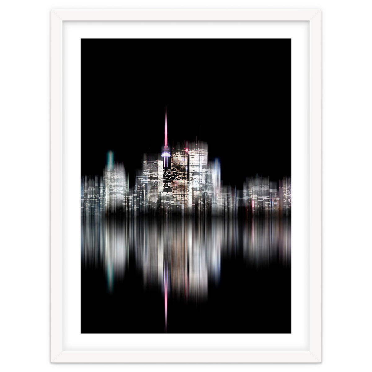 Toronto Skyline Blur Version No 2
