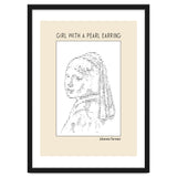 Girl With A Pearl Earring Johannes Vermeer Ascii Art thumbnail