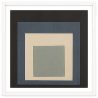 JOSEF ALBERS - HOMAGE TO THE SQUARE BEIGE GREY BLACK HIGH RESOLUTION