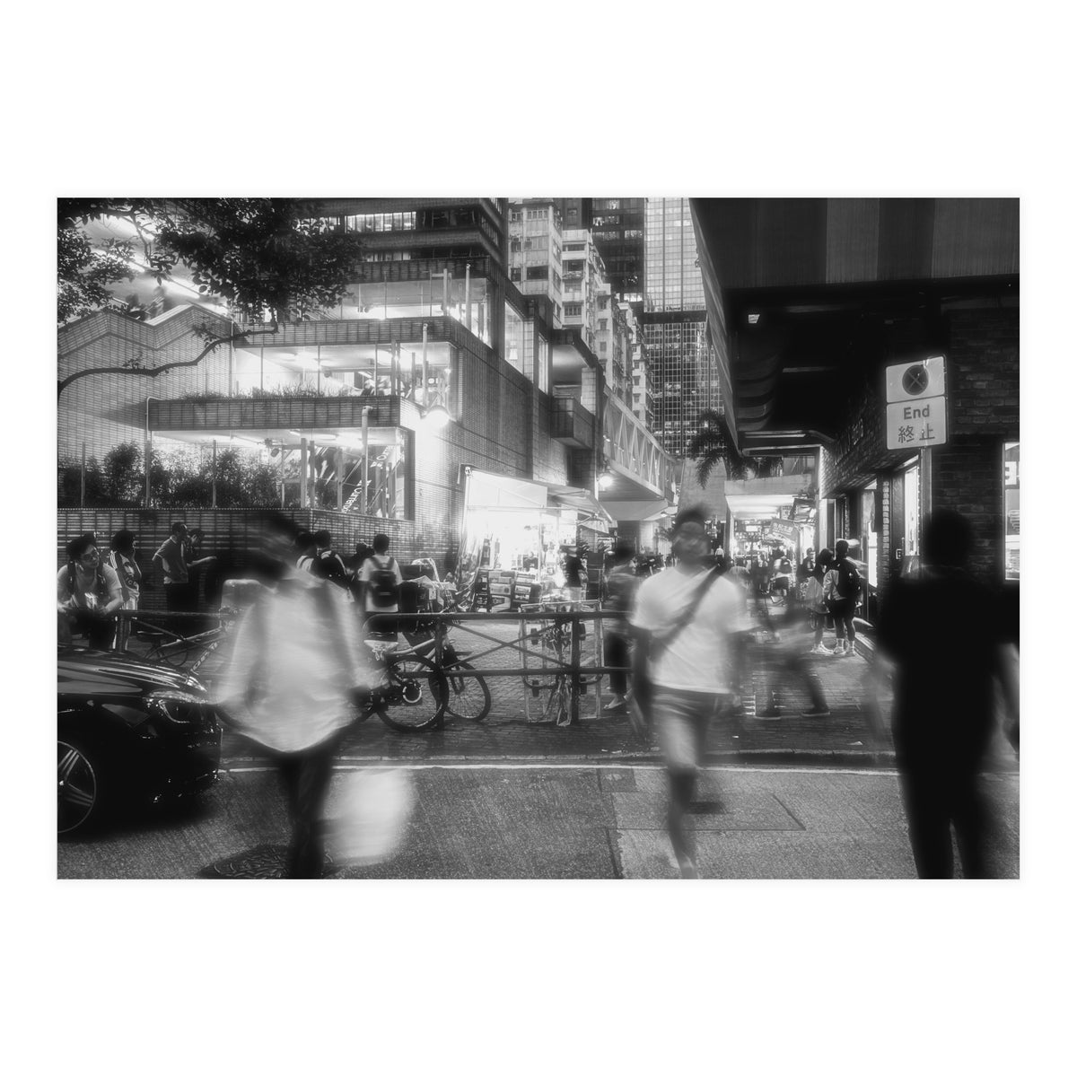 Street Photography - Night in Hong Kong (Print Only)