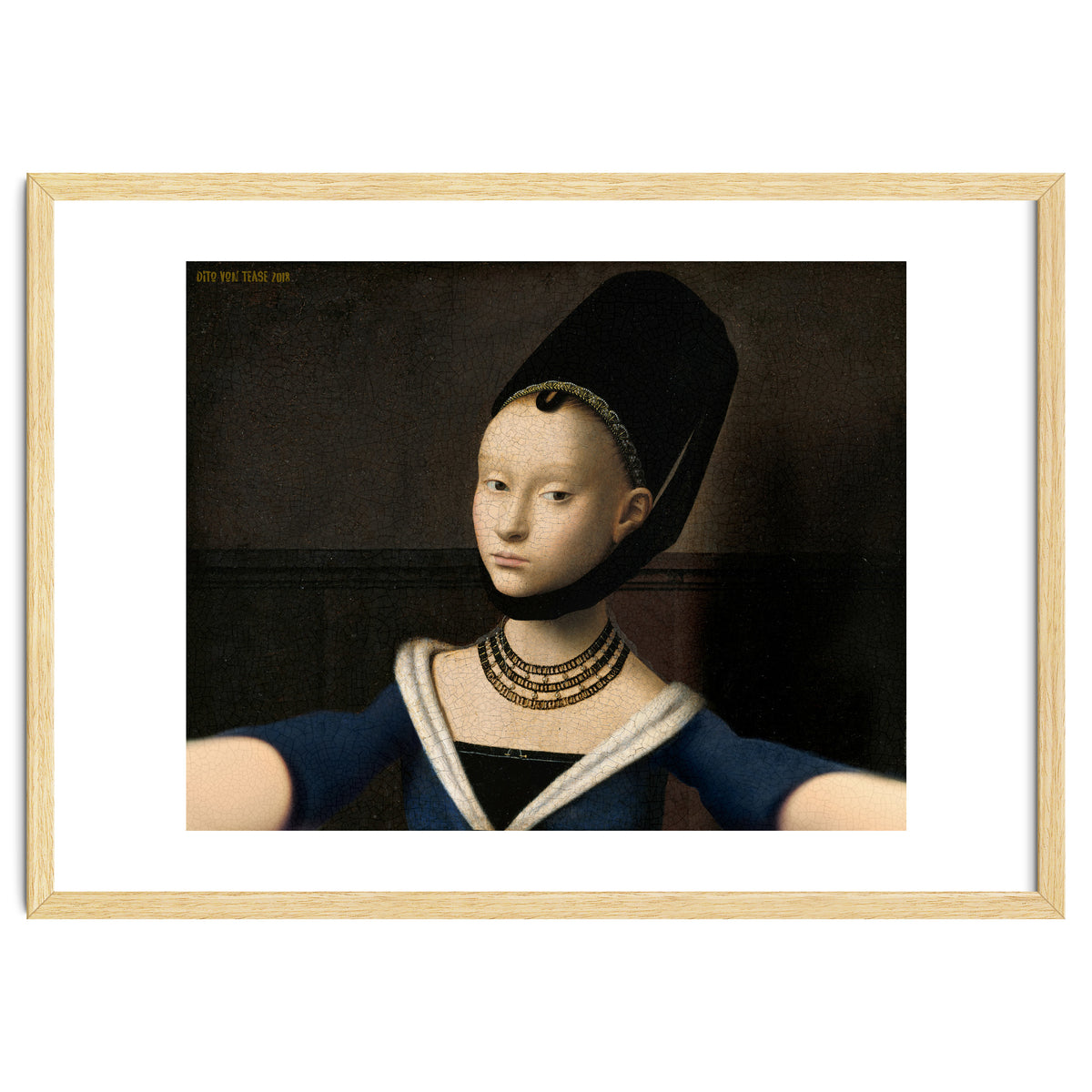 Petrus Christus  - Young Woman - Selfie