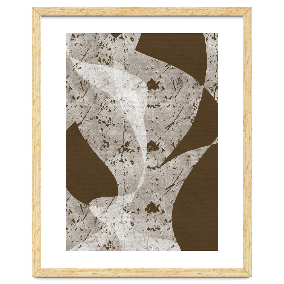 Abstract White Scratch