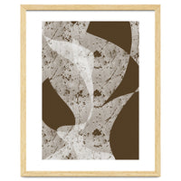 Abstract White Scratch