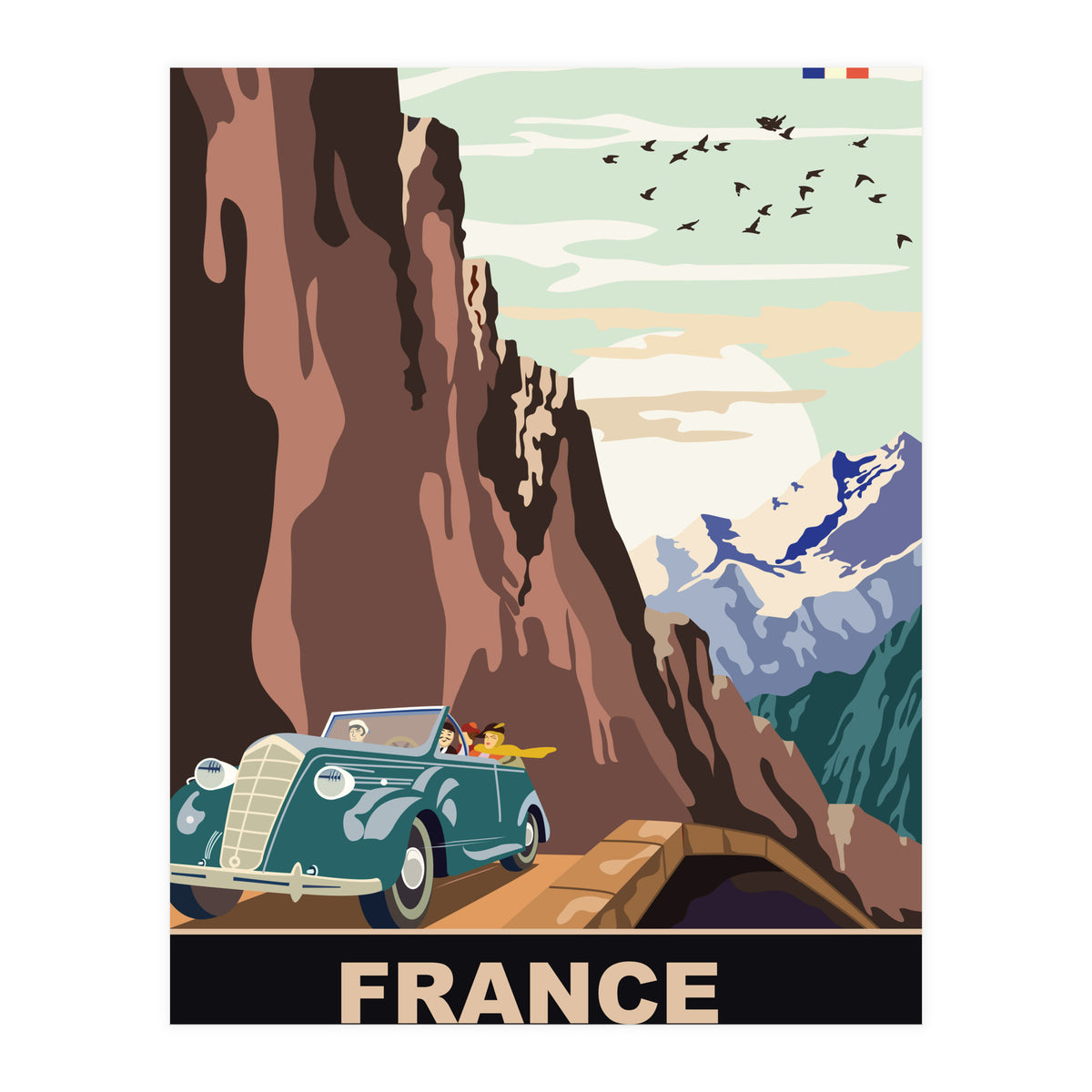 France By Car (Print Only)
