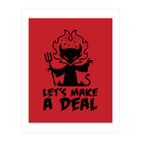 Let's Make A Deal with The Devil (Print Only) thumbnail