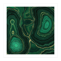 Malachite Texture 09 (Print Only)