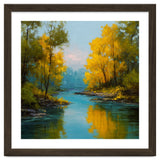 Serene Autumn River Landscape thumbnail