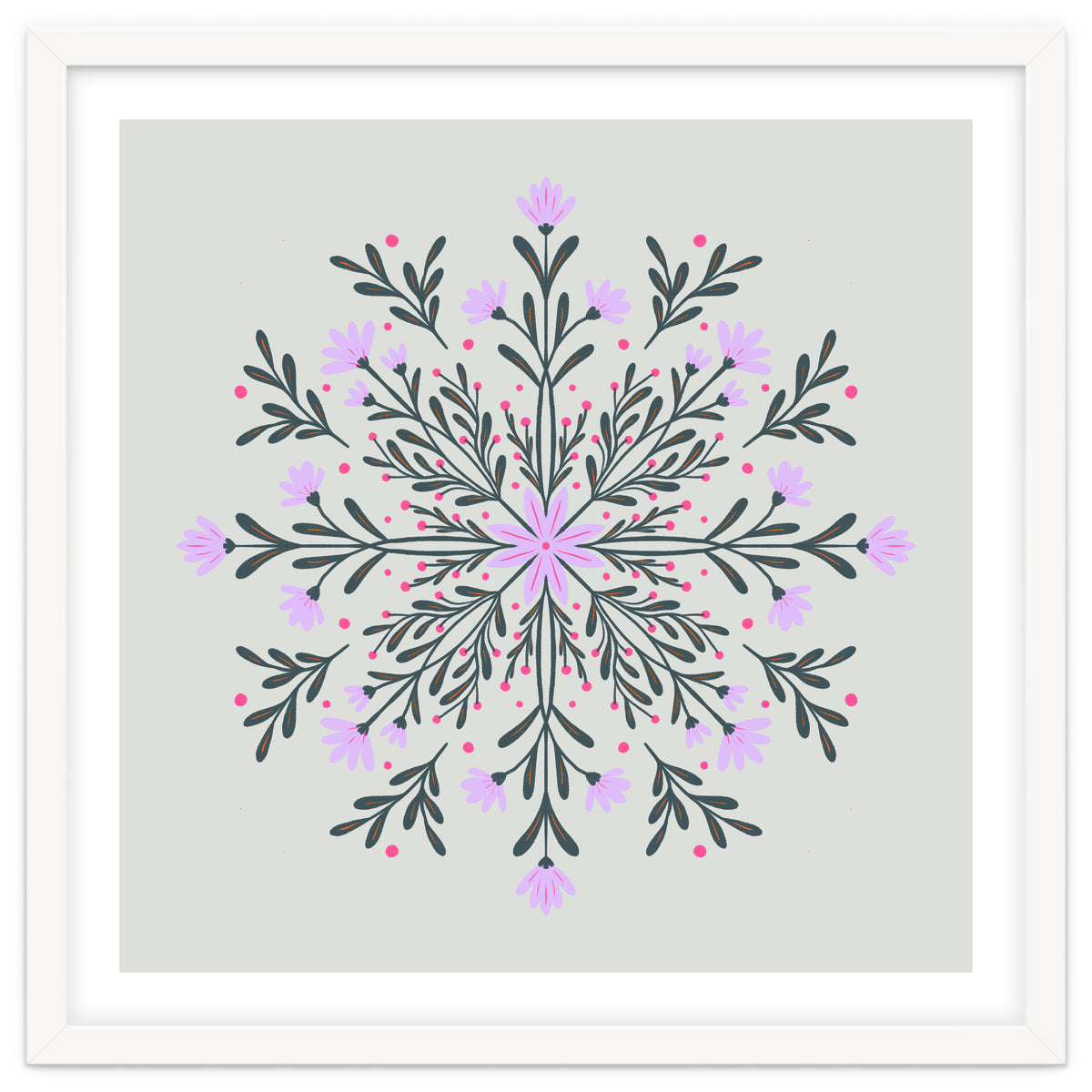 Spring Flowers Mandala