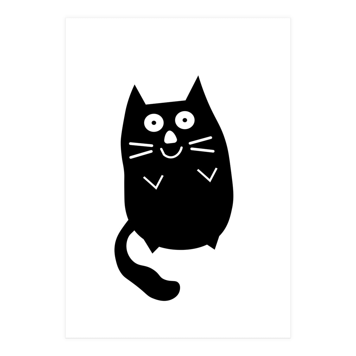Black Cat (Print Only)