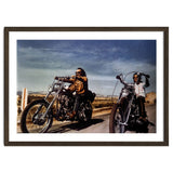 DENNIS HOPPER and PETER FONDA in EASY RIDER (1969), directed by DENNIS HOPPER. thumbnail