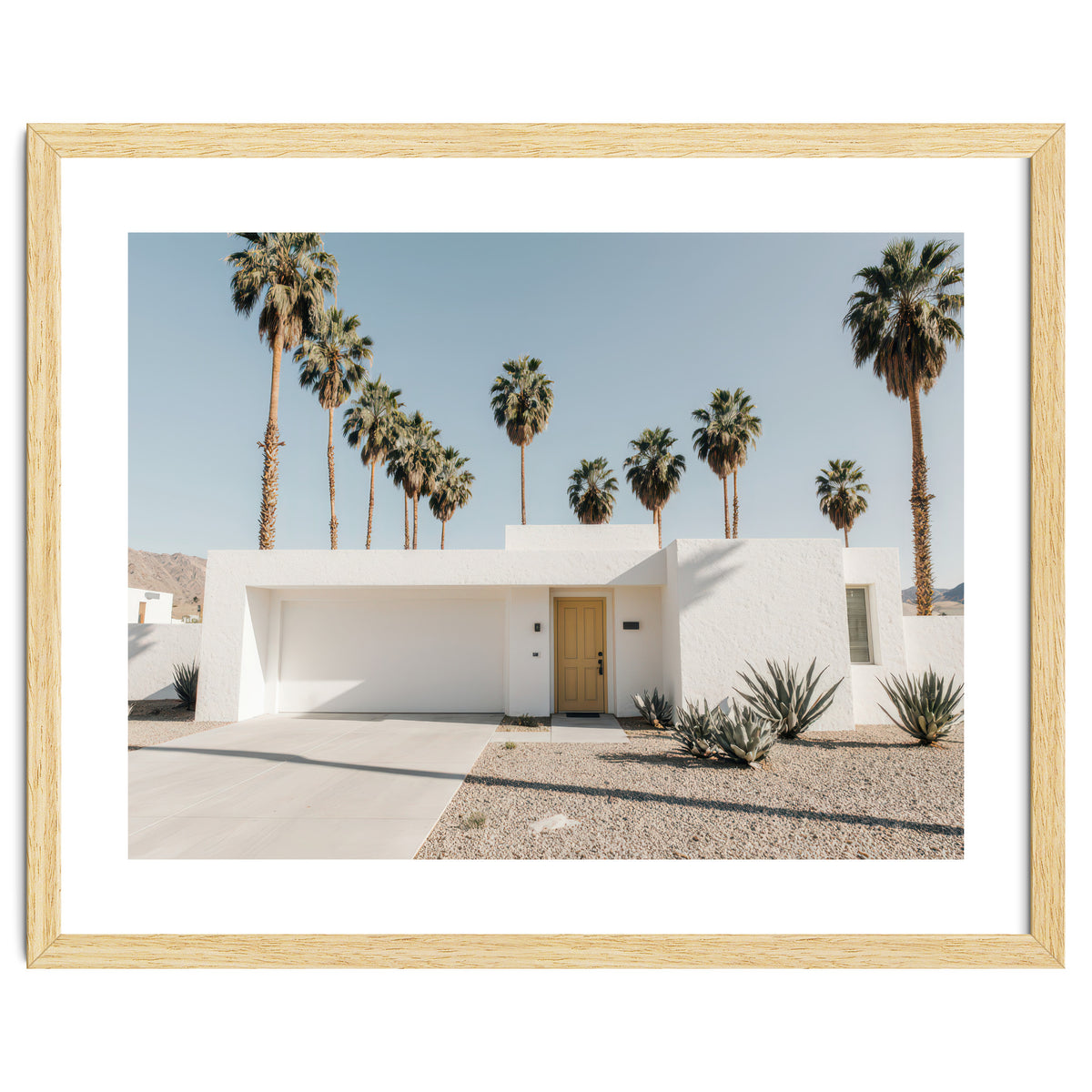 Palm Springs Modernist Home, Mid-Century Architecture Photography, Desert Minimalism