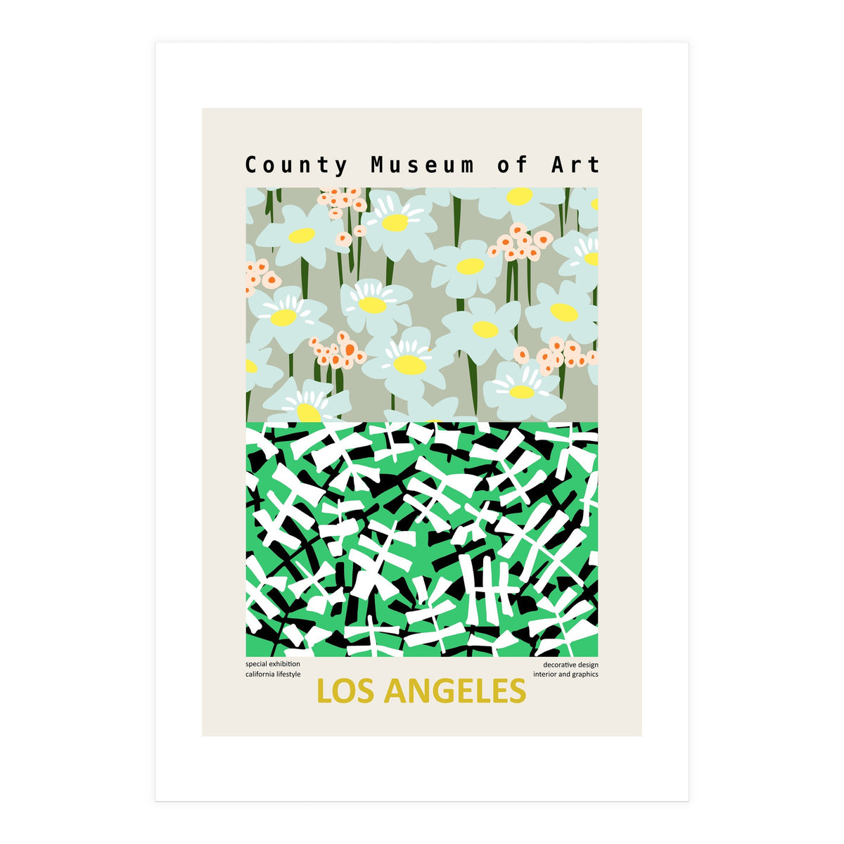 County Museum of Art Los Angeles (Print Only)