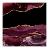 Burgundy & Gold Agate Texture 16  (Print Only) thumbnail