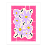 Modern Grid Floral (Print Only) thumbnail