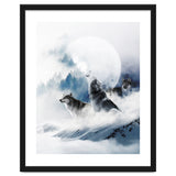 Winter Wolves, Wildlife Wolf Wild Dogs, Snow Full Moon Animals Photography Love Digital thumbnail