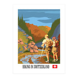 Hiking In Switzerland (Print Only) thumbnail