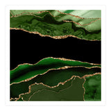 Green & Gold Agate Texture 11 (Print Only) thumbnail