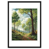 Vibrant Summer Forest Landscape Painting thumbnail