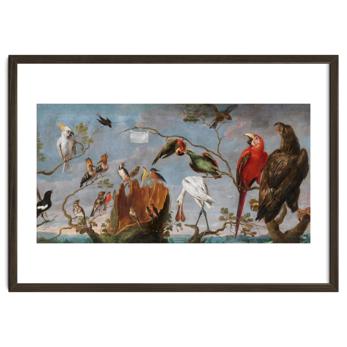 Frans Snyders / 'Concert of the Birds', 17th century, Flemish School, Oil on canvas.